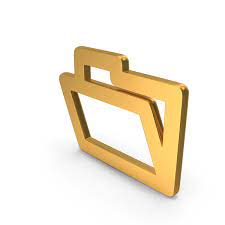 Gold Folder Icon Png Images Psds For