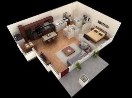 25 One Bedroom House Apartment Plans