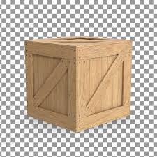 Premium Psd Psd 3d Wooden Box Icon On
