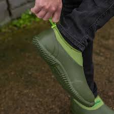 Michigan Green Neoprene Garden Boots