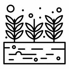 Growing Harvest Plant Seed Icon