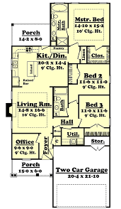 Craftsman Cottage Home Floor Plans