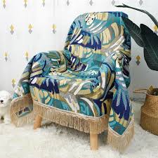European Luxury Tassel Sofa Cover For 1