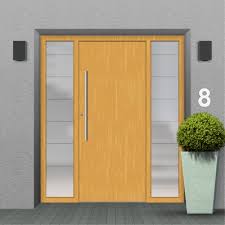 Front Doors With Side Panel