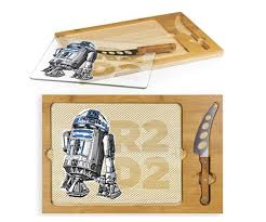 Star Wars R2 D2 Icon Glass Top Serving