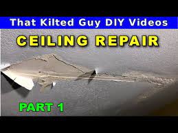 Repair A Water Damaged Drywall Ceiling