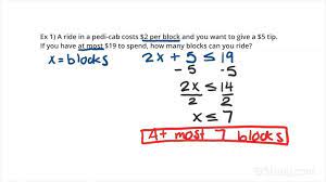 Solving A Word Problem Using A 2 Step