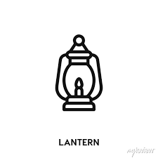 Lantern Icon Vector Lantern Symbol