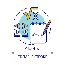 Algebra Concept Icon Algebraic
