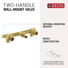 Delta R3500 Wl Wall Mount Lavatory Rough