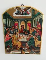 Hand Painted Orthodox Byzantine Icon