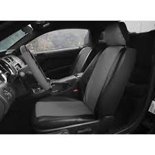 Faux Leather Auto Seat Covers Set