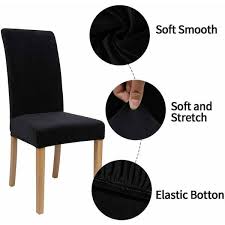 Stretch Dining Chair Covers Set