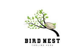 Bird S Nest Logo Design Bird House
