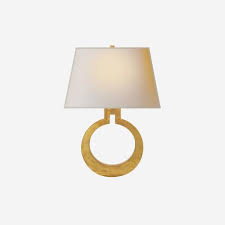 Ring Form Wall Light In Gild Andrew