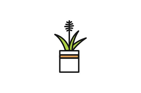 Plant Icon Gráfico Por Silenic Co