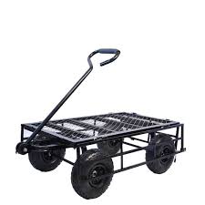 Metal Wagon Cart Garden Cart Trucks