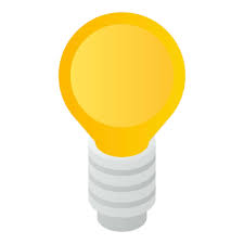 Yellow Light Bulb Clipart Transpa