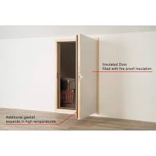 Fakro 869800 Dwf Wall Hatch 21 In X 31 In Wooden Fire Rated Insulated Access Door