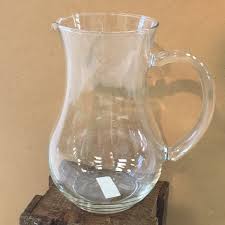 Small Glass Pitcher Abc Als Midwest