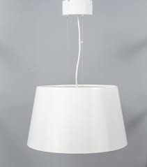 White Painted Lamp From Ikea For