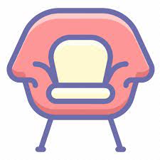 Armchair Chair Cushion Icon