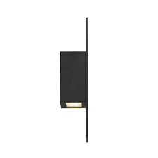 Wac Lighting Ws W54614 Bk Icon Led 14 Inch Black Outdoor Wall Light Dweled