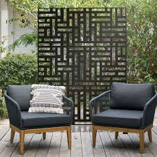 Metal Patio Privacy Screen Fence