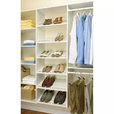 24 Inch Slanted Shoe Storage Shelves