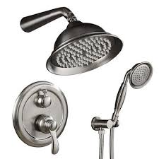 2 Handle 2 Spray Of Rain Shower Faucet