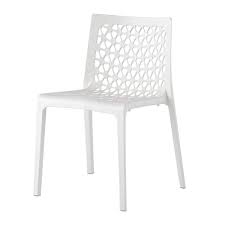Stackable Resin Outdoor Dining Chair