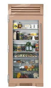 36 Glass Door Refrigerator Column