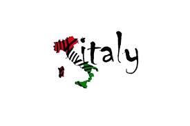 Map Italy Color National Flag Logo Icon