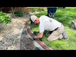 Brick Edging Installation