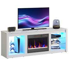 Bestier Electric Fireplace Tv Stand For