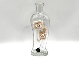 Vintage Via Veneto Glass Bottle