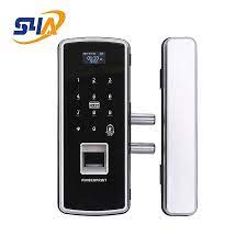 Electronic Smart Glass Door Lock