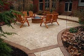 Concrete Patio Stamped Concrete Patio