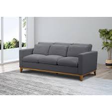 Mid Century Modern Fabric Sofa