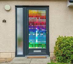 Beautiful Stained Glass Upvc Door A
