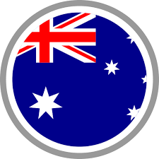 Australia Flag Round Circle Icon Png