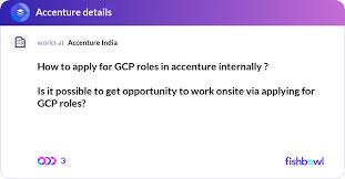 Gcp Roles In Accenture Internally