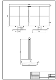 Architectural Drawing Of Billboard