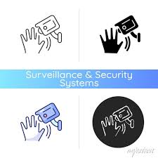 Motion Detection Icon Security