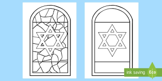 Of David Window Template Worksheet