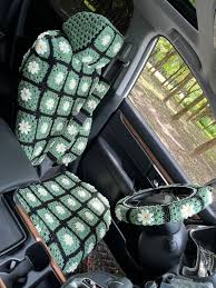 Car Seat Covers Handmade Crochet Car