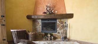 Constructing A River Rock Fireplace