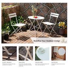 Metal Outdoor Bistro Set