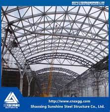 large span steel structure trusses with