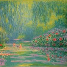 Claude Monet Creative Fabrica